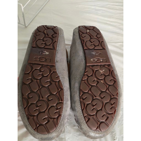 Women's UGG‎ Moccasin Slippers Size 10 Gray dusty blue - Picture 7 of 8
